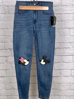 Disney Mickey & Minnie Patch Skinny Jeans NWT – Juniors Size 5